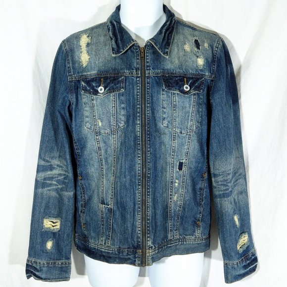 Urban Outfitters Other - Urban Outfitters Charles & 1/2 Distressed Jacket